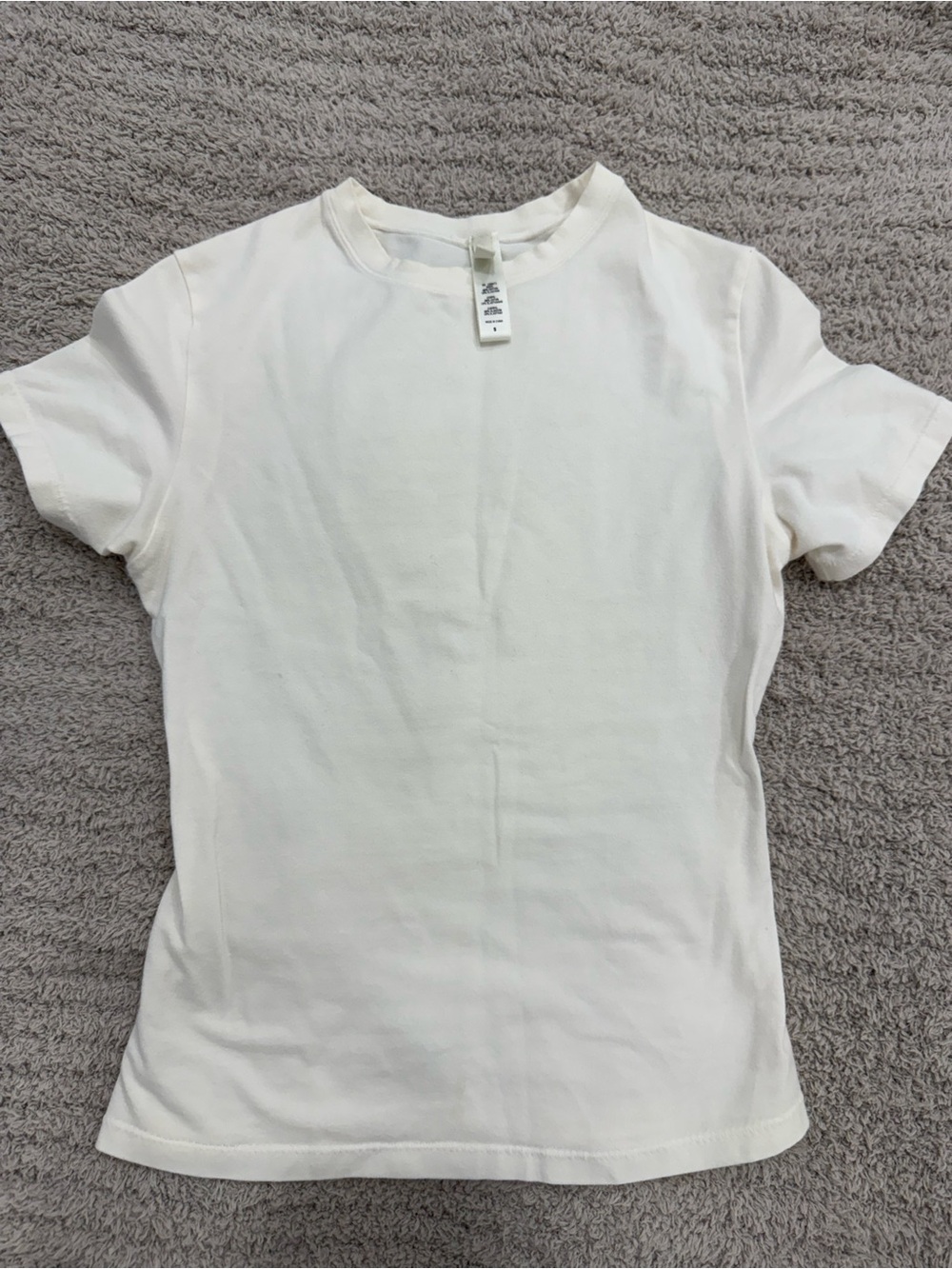 Cotton jersey tee